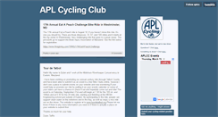 Desktop Screenshot of aplcycling.org