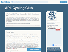 Tablet Screenshot of aplcycling.org